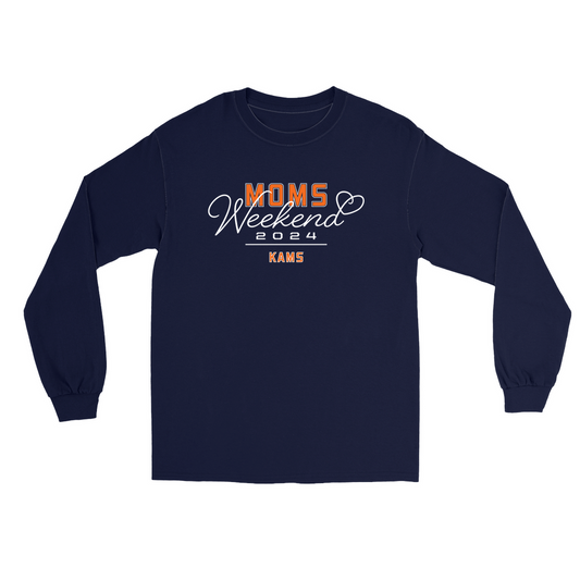 KAMS Moms Weekend 2024 Navy Long Sleeve (Shipping Only)