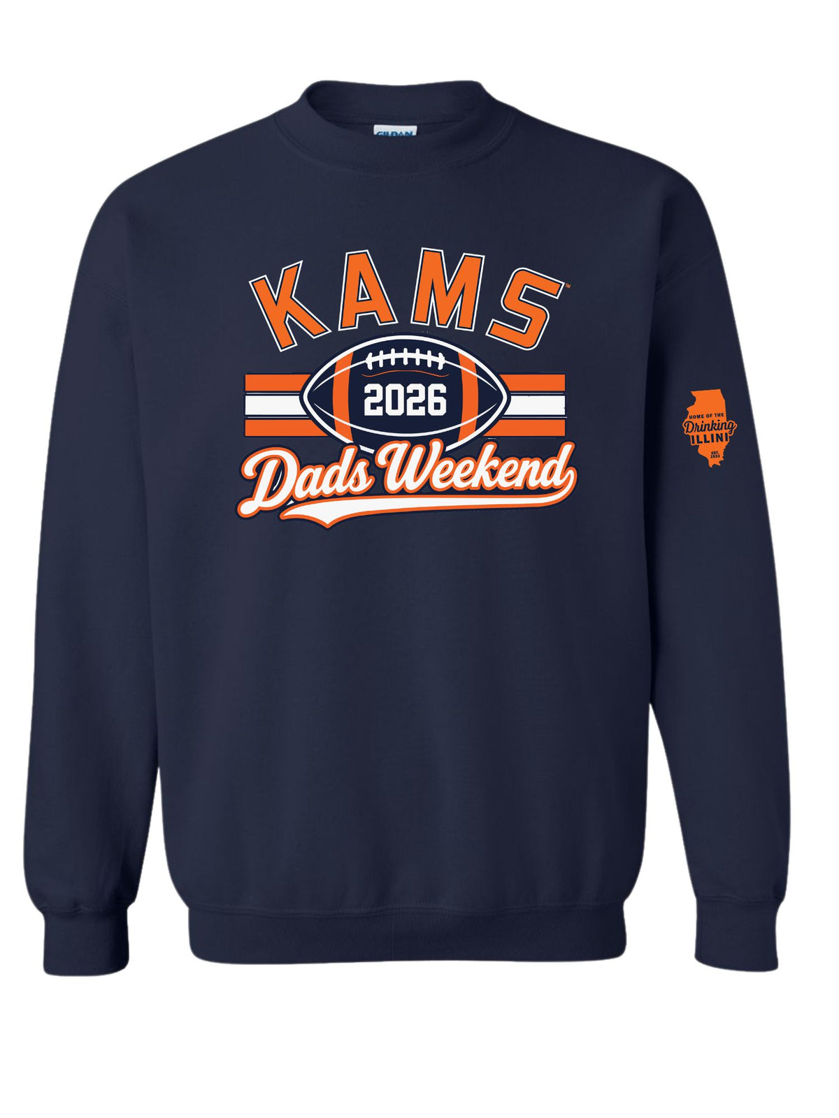 KAMS 2026 Dads Weekend Classic Sweatshirt (Pickup Only) Nov 5th-7th at KAMS