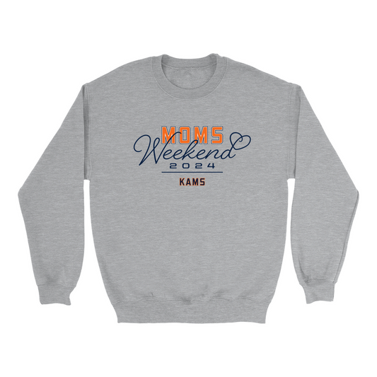 KAMS Moms Weekend Grey Sweatshirt (Shipping Only)