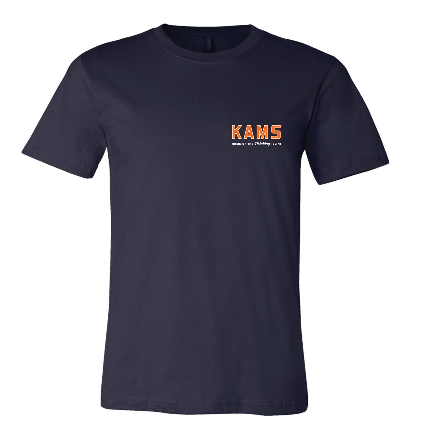 KAMS Dads Stadium Design Navy Bella + Canvas Short Sleeve T-Shirt (Pickup Only - MUST CHOOSE PICKUP TO CHECK OUT)
