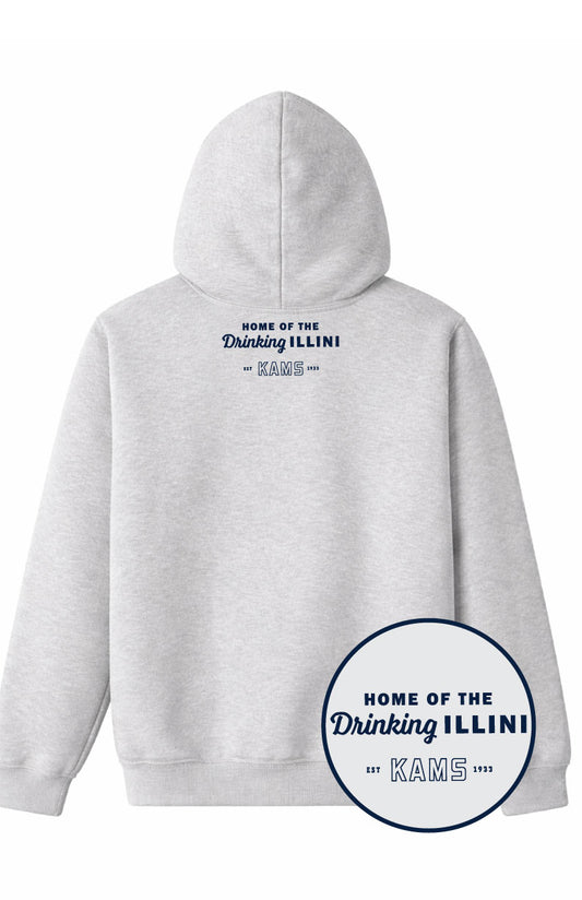 KAMS Moms Ash Grey Hoodie (Pickup Only - MUST CHOOSE PICKUP TO CHECK OUT)