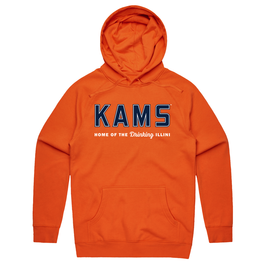 Classic KAMS Orange Hoodie by AS Colour KAMS Champaign