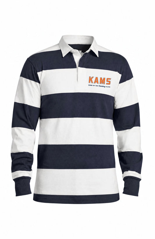 Staff Only - KAMS Embroidered Rugby Polo