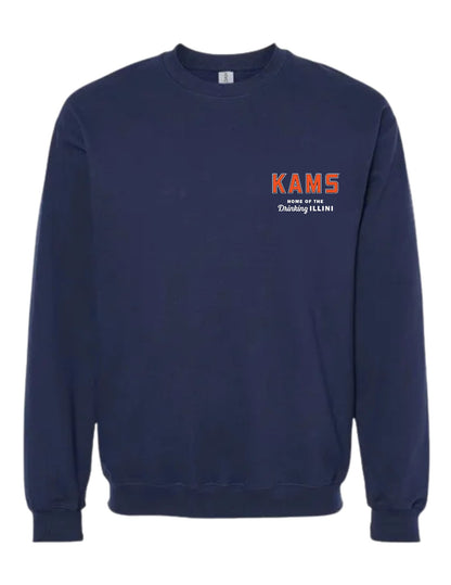 KAMS 2026 Dads Weekend Navy Stadium Sweatshirt (Pickup Only) Nov 5th-7th at KAMS