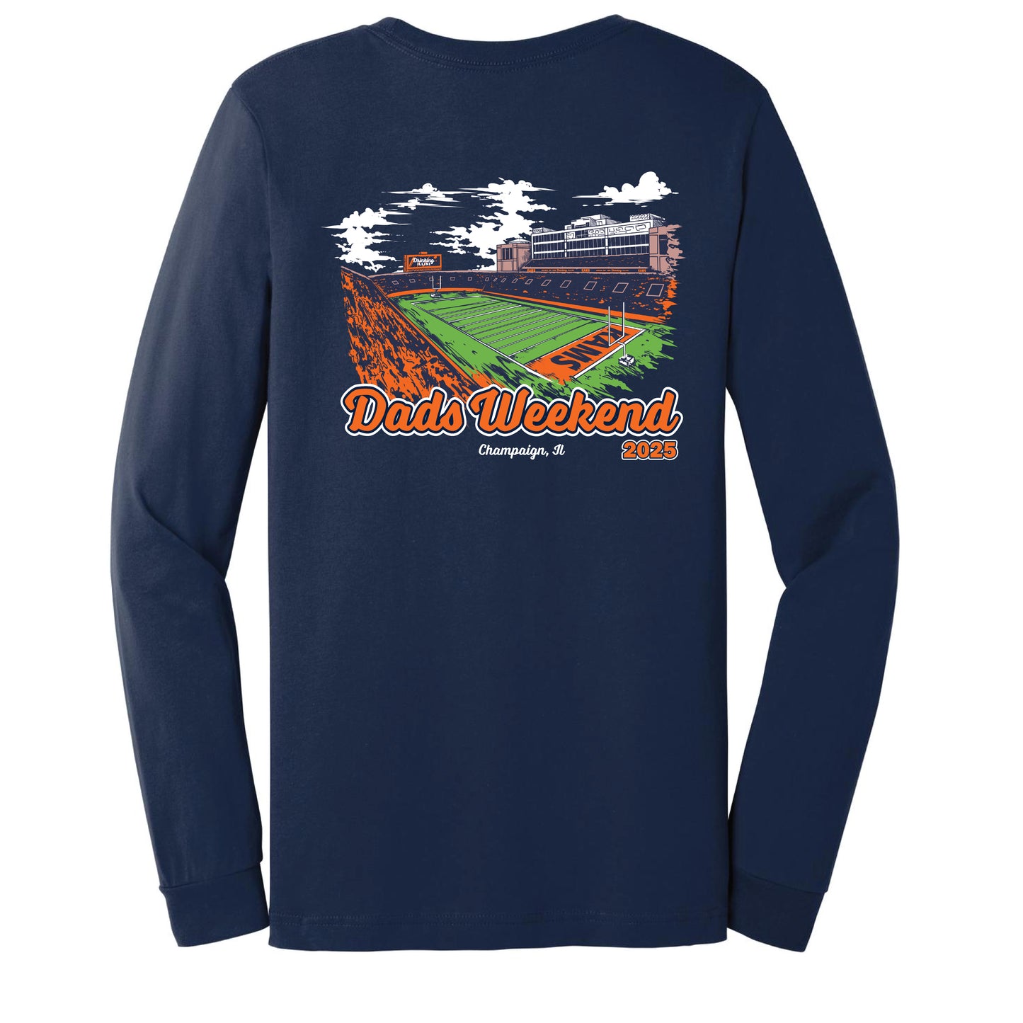 KAMS Dads Stadium Bella + Canvas Long Sleeve T-Shirt (Pickup Only - MUST CHOOSE PICKUP TO CHECK OUT)