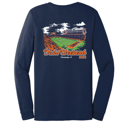 KAMS Dads Stadium Bella + Canvas Long Sleeve T-Shirt (Pickup Only - MUST CHOOSE PICKUP TO CHECK OUT)