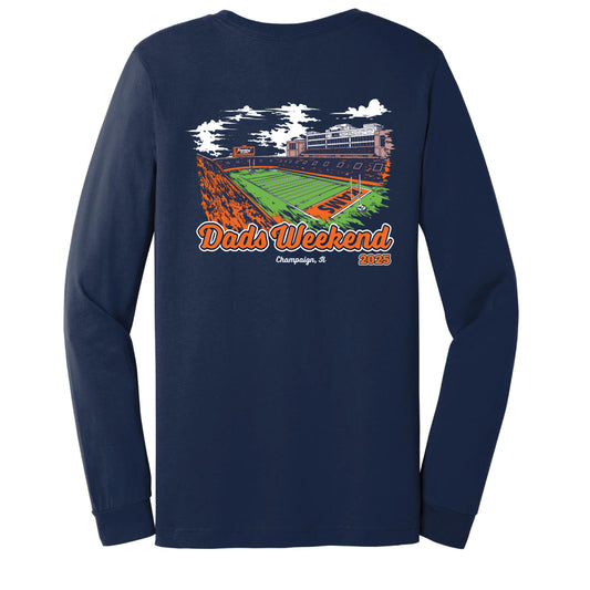 KAMS Dads Stadium Bella + Canvas Long Sleeve T-Shirt (Pickup Only - MUST CHOOSE PICKUP TO CHECK OUT)