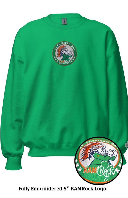 KAMRock Oversized Embroidered Logo Sweatshirt