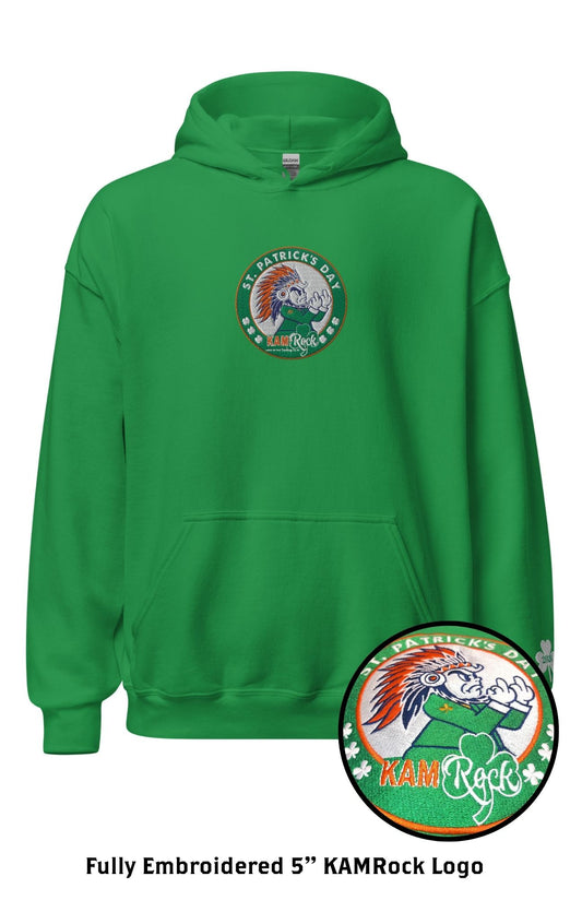 KAMRock 2026 Oversized Embroidered Logo Hoodie