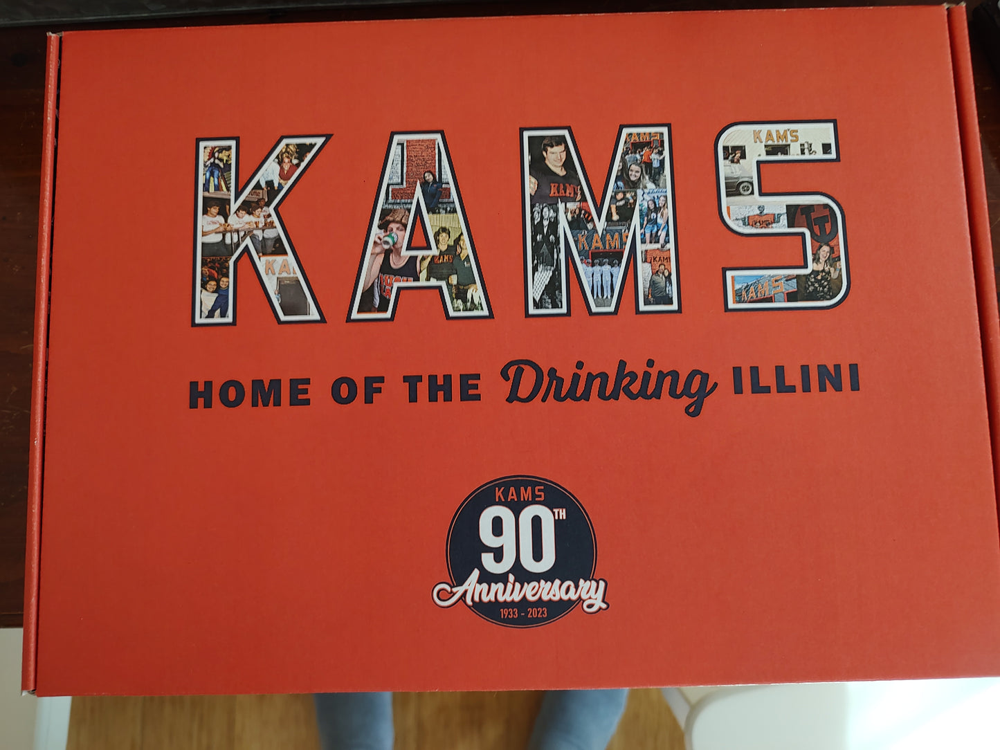 KAMS Commemorative Daniel Street Bar Wall Piece with bonus KAMS Winter Gloves - IN STOCK! Ships Fast!