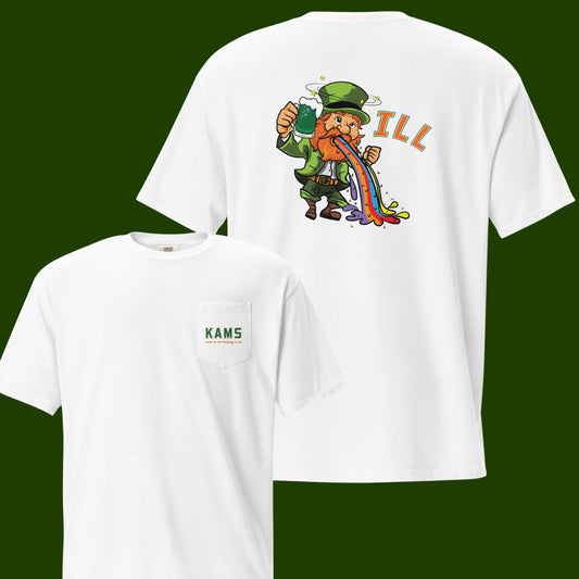 KAMRock Bella Canvas Pocket Tee  White