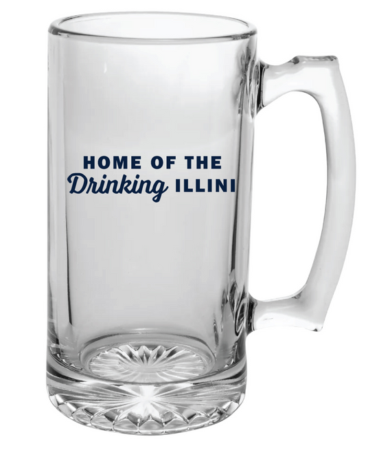 KAMS 25oz Glass Beer Mug (Pickup only)  MUST CHOOSE PICKUP TO CHECK OUT