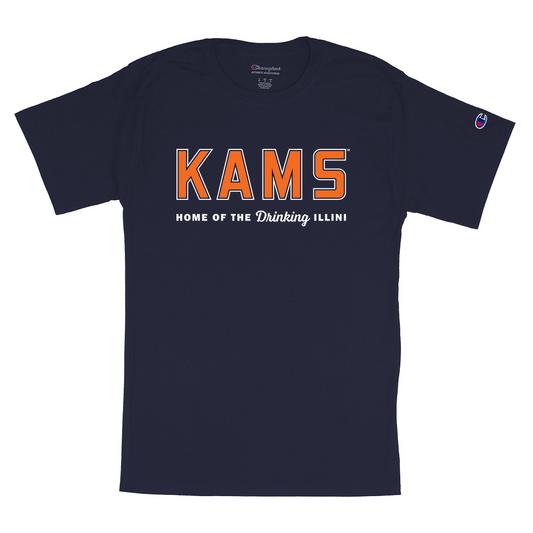 KAMS Champion Navy T-Shirt