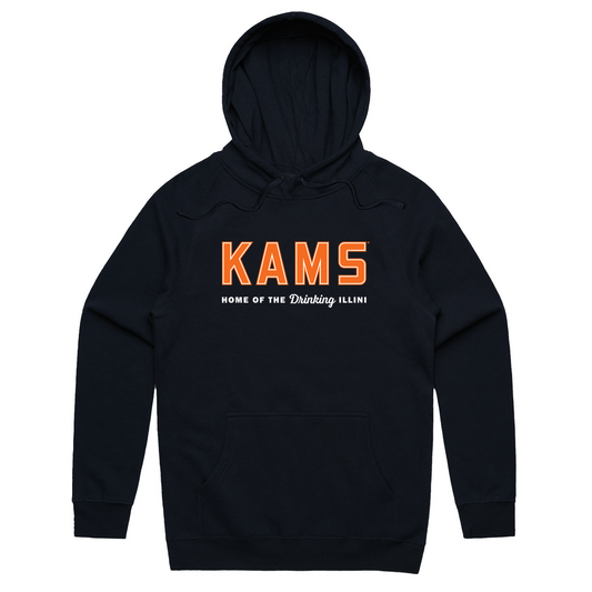 KAMS Navy Hoodie by AS Colour