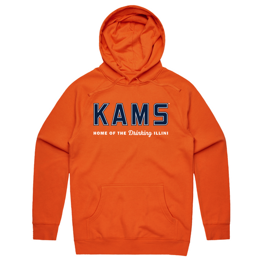 Classic KAMS Orange Hoodie by AS Colour