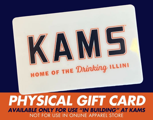KAMS $25 Physical Gift Card
